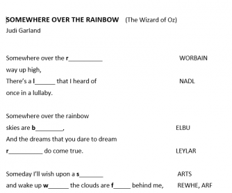 Somewhere Over the Rainbow (Judy Garland)