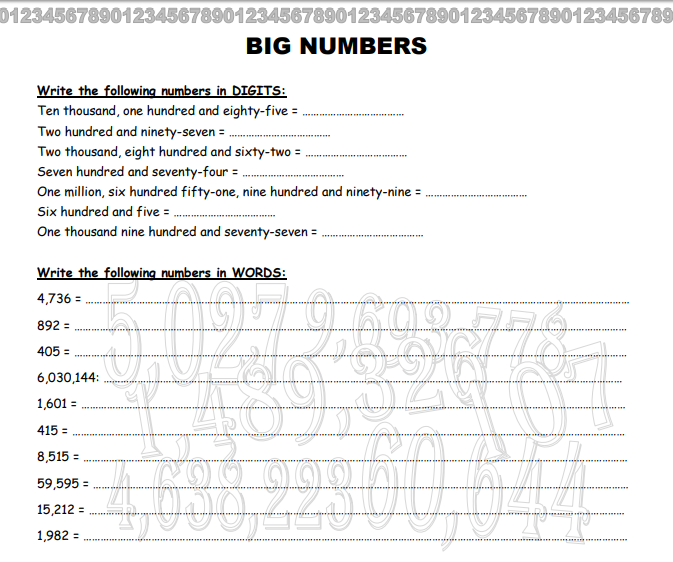 big-numbers-worksheet