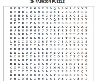 In Fashion Puzzle
