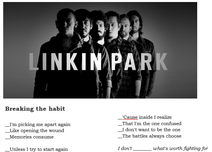 Linkin Park Breaking The Habit