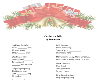 Christmas Songs Handout