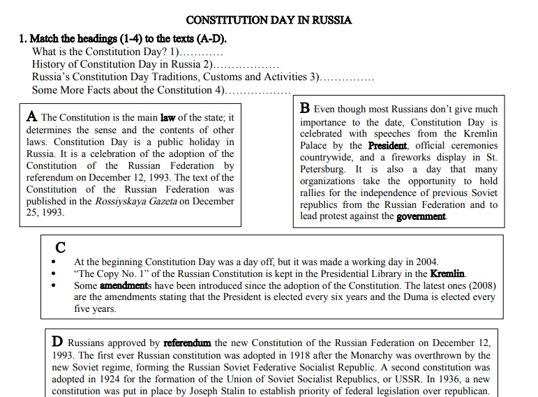 The russian federation was set up by. The Russian Federation was Set up by the Constitution of 1993. Constitution Day. 8 December Constitution Day. Topic about Constitution Day.