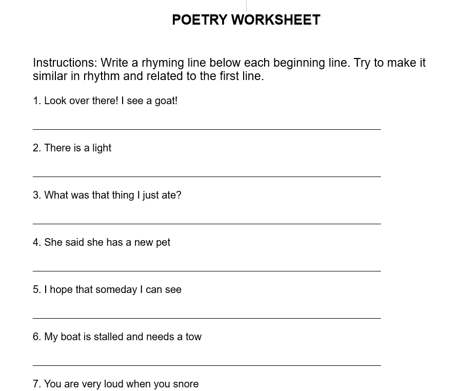 Write in english. Poetry Worksheets. Writing exercises. Intonation exercises English. Intonation in English for Kids.