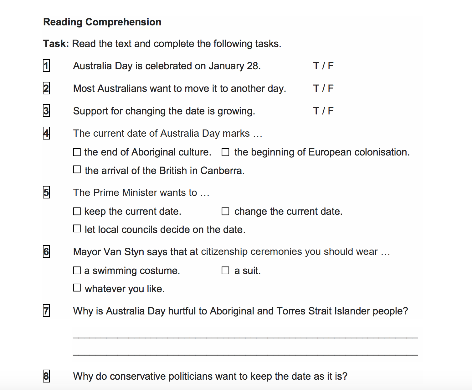 49 free australia new zealand worksheets