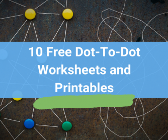 10 Free Dot-To-Dot Worksheets and Printables