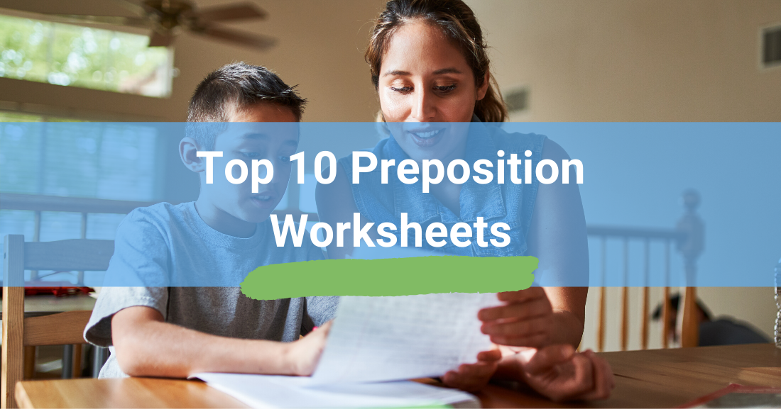 Preposition Worksheets