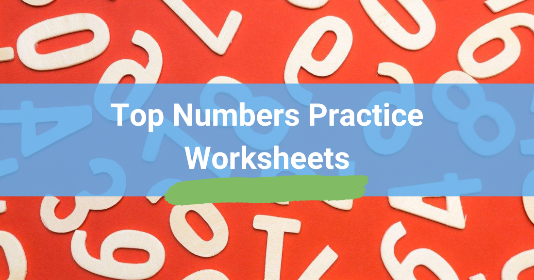 numbers practice worksheets counting writing practice