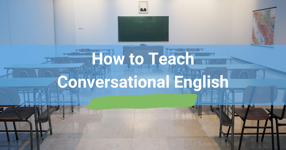 How to teach conversational english