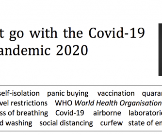 Words That Go With The COVID-19 Pandemic 2020