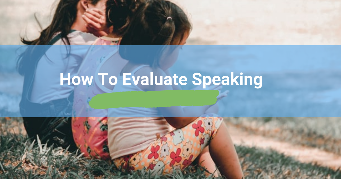 how to evaluate a speech examples