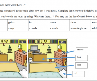 Primary 4 English: Was/Were there...?