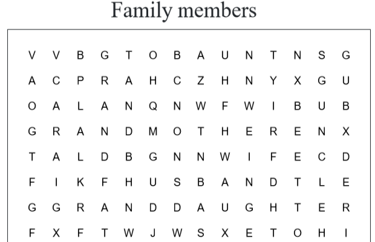 346 free family friends worksheets