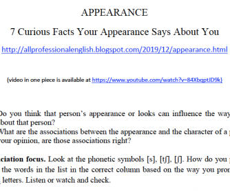7 Curious facts your appearance can tell about you