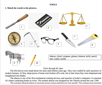 Reading about Tools
