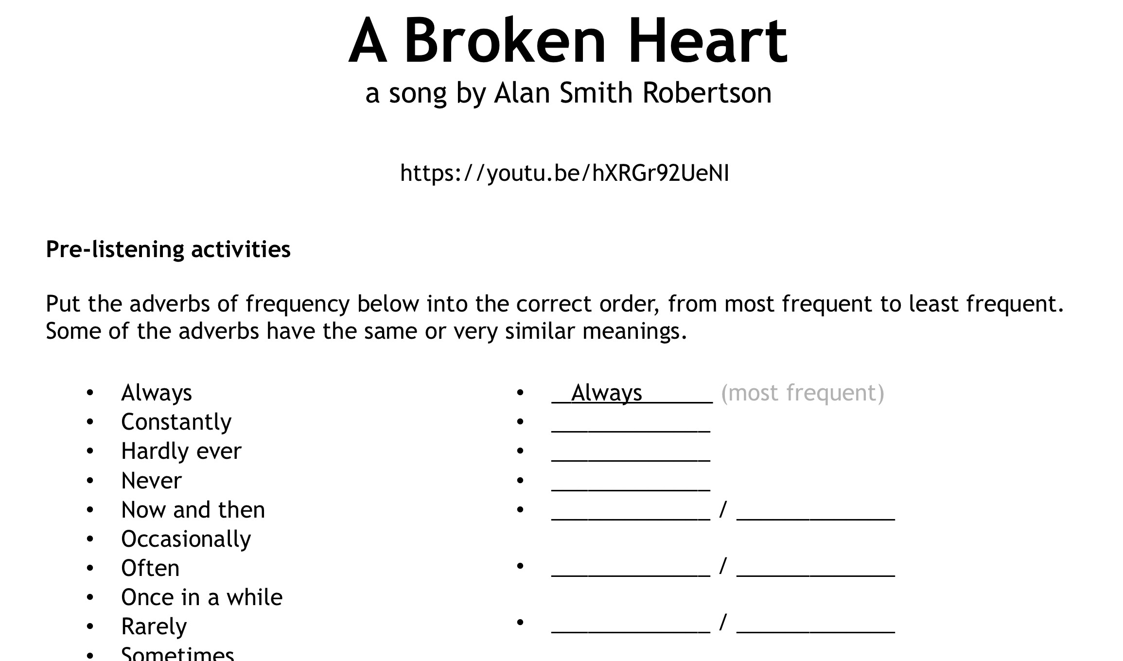 1 listening comprehension. Listening task. Busyteacher. Pre Listening activities. Listening Worksheet.