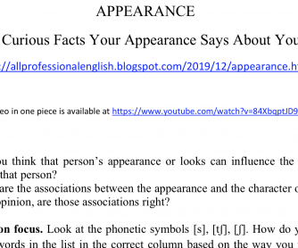 APPEARANCE: 7 Curious Facts Your Appearance Says about You