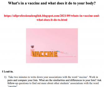 Vaccines: What's in a vaccine and what does it do to your body?
