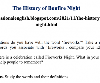 The History of Bonfire Night. Guy Fawkes Night