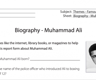 muhammad ali biography summary