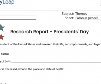Research Report – Presidents' Day