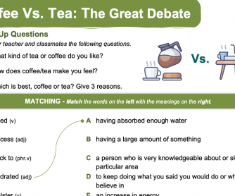 The Great Debate: Coffee vs. Tea
