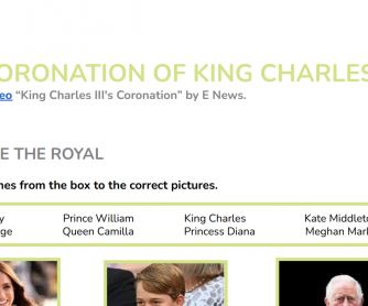 The Coronation of King Charles III by ESL Pals